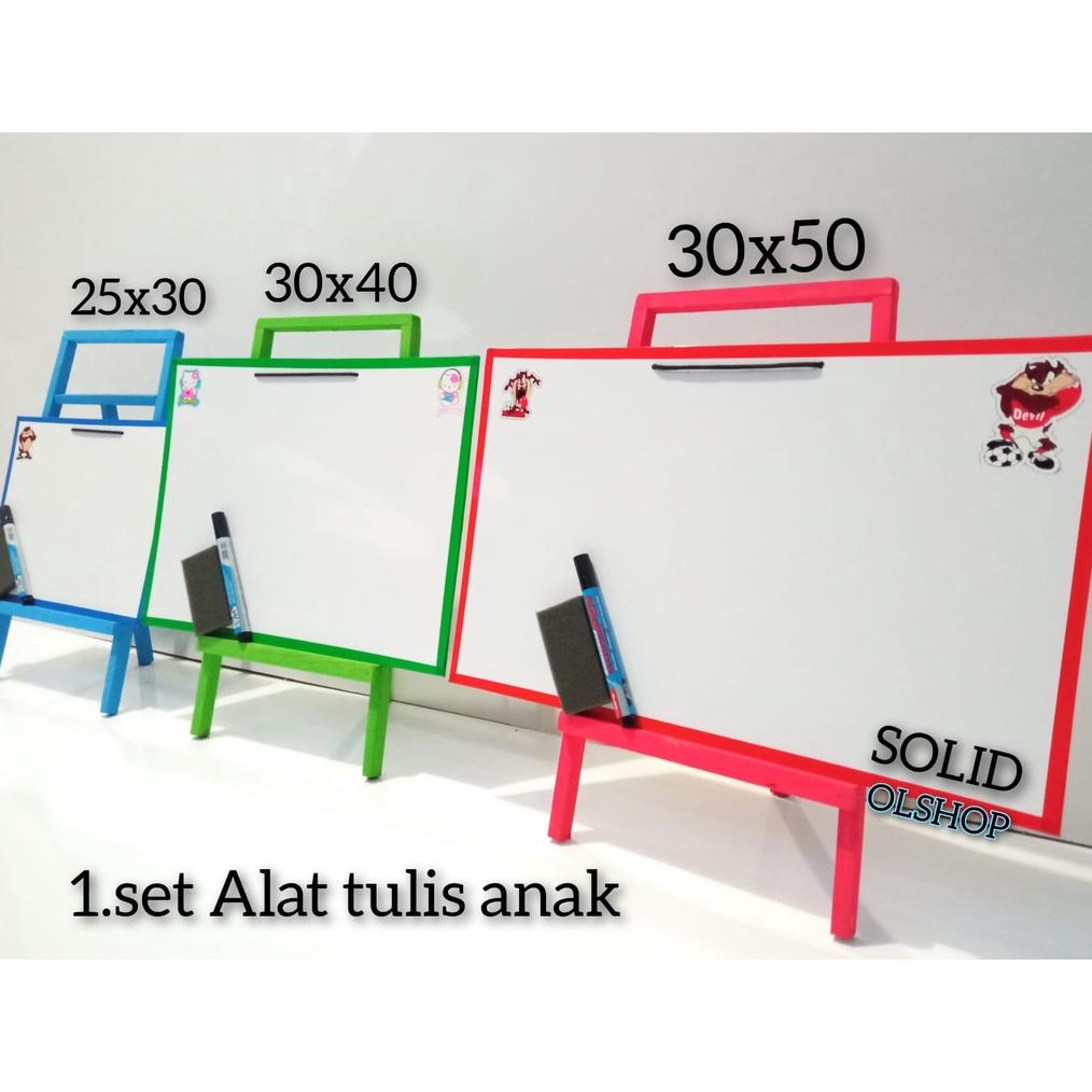 

8.8 Big Sale Papan Tulis Anak,Papan Tulis 3 Ukuran ,Papan Tulis Anak Dengan Penyangga,Papan Tulis White Board,Papan Tulis Dengan Kaki,Papan Tulis Satu Set Grosir !!