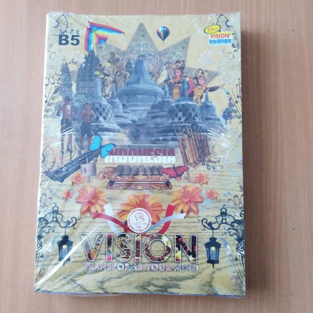 

8.8 [Big Sale] [Pak] Buku Tulis Vision Boxy B5 42 Lembar (Isi 6 Pieces)* New !!