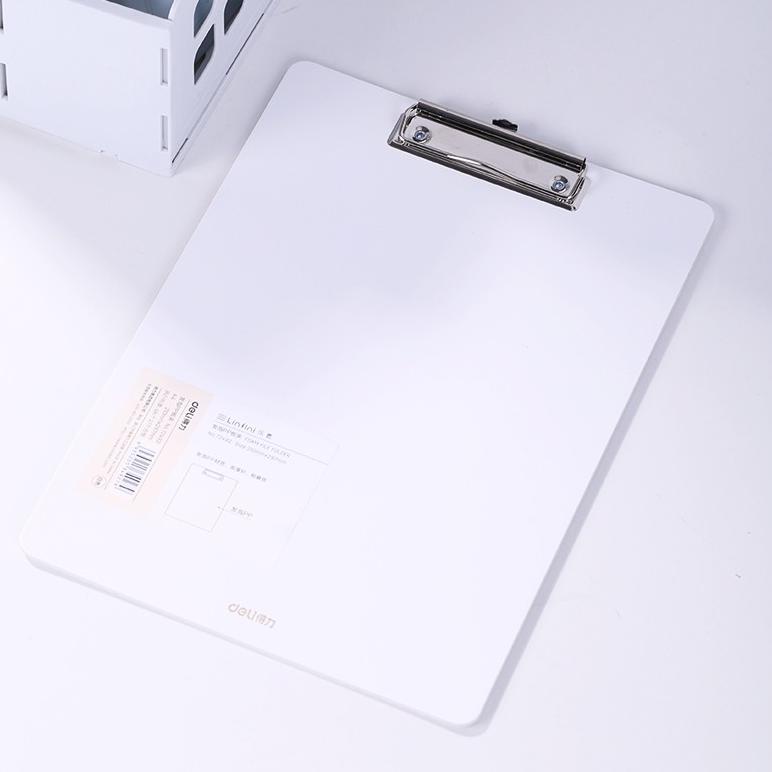 

8.8 Deli Clipboard / Papan Jalan / Papan Ujian A4 3 Warna Pastel Pp Foam 72492 Grosir !!