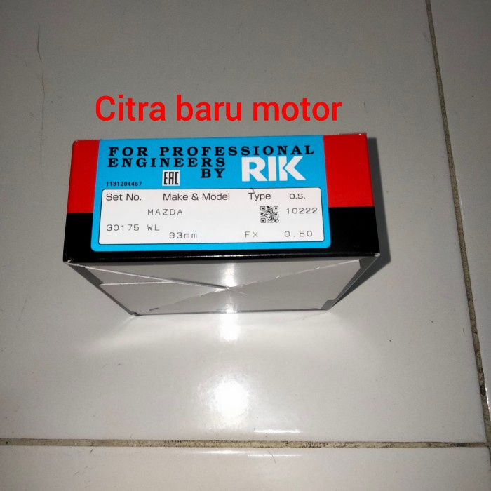 sparepart garansi ring piston set ring piston seher ford ranger wl 2500cc everest 2500cc