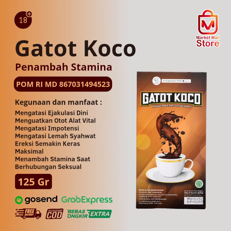 

Kopi Gatot Koco original 1 box