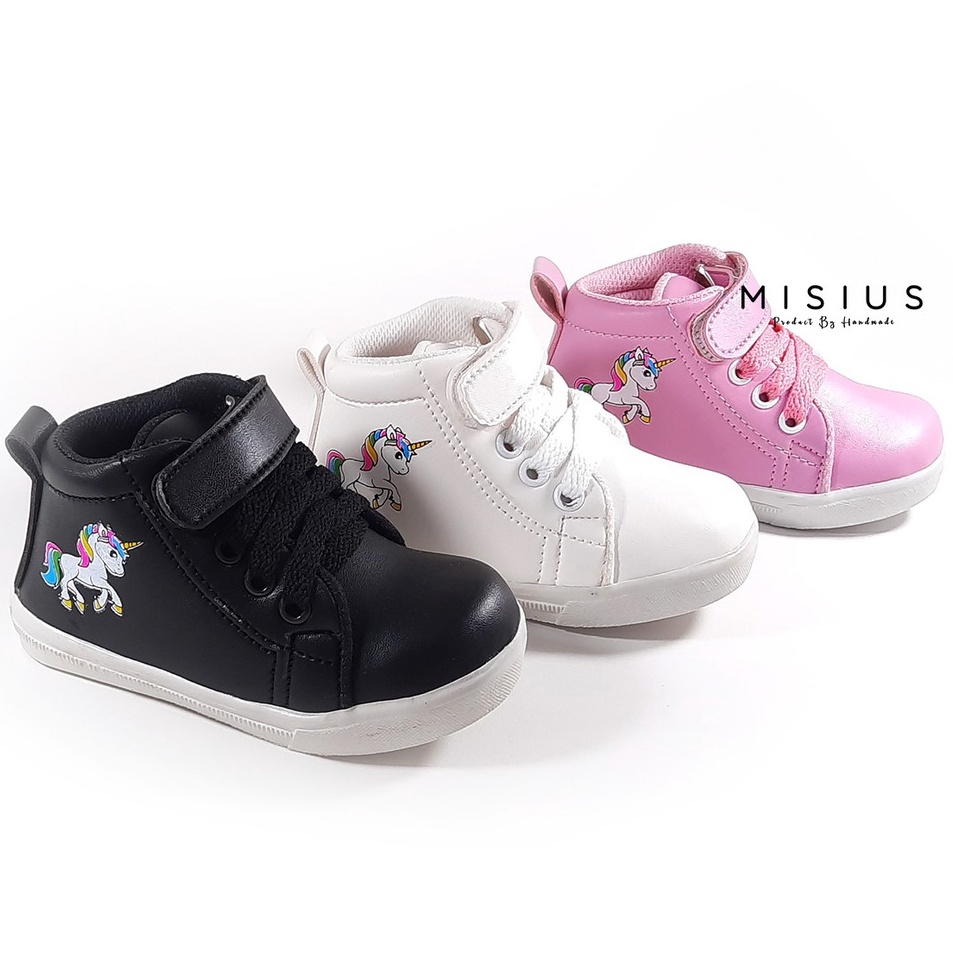 ←➲❊✩ Misius UNICORN Sepatu Boots Anak Unicorn Sepatu Boots Anak Motive Unicorn Pasti Murah