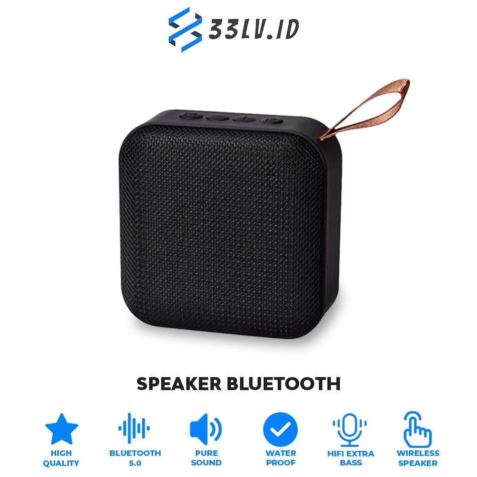 ☮Ypf 【33LV.ID】Speaker t5 bluetooth wireless mini portable super bass e Terbaru Produk Keren.