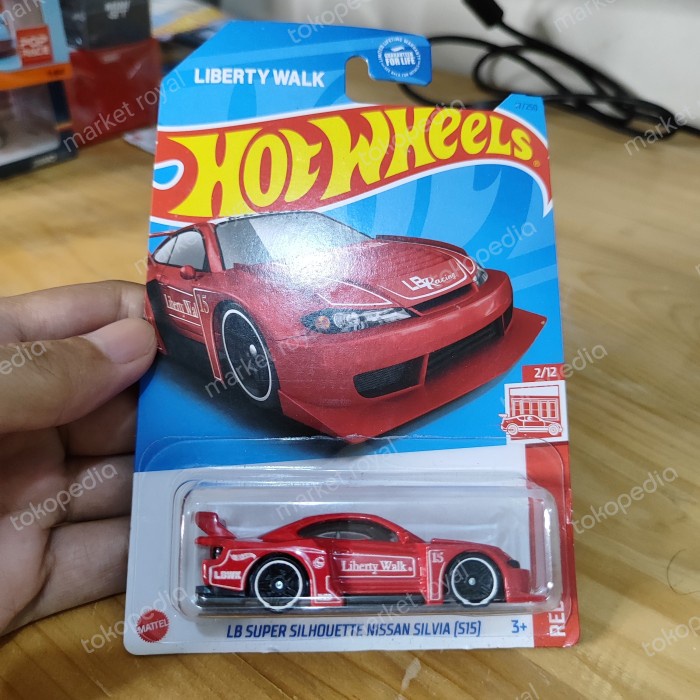 Hotwheels Lbwk Nissan Silvia S15 Silhouette Red Edition