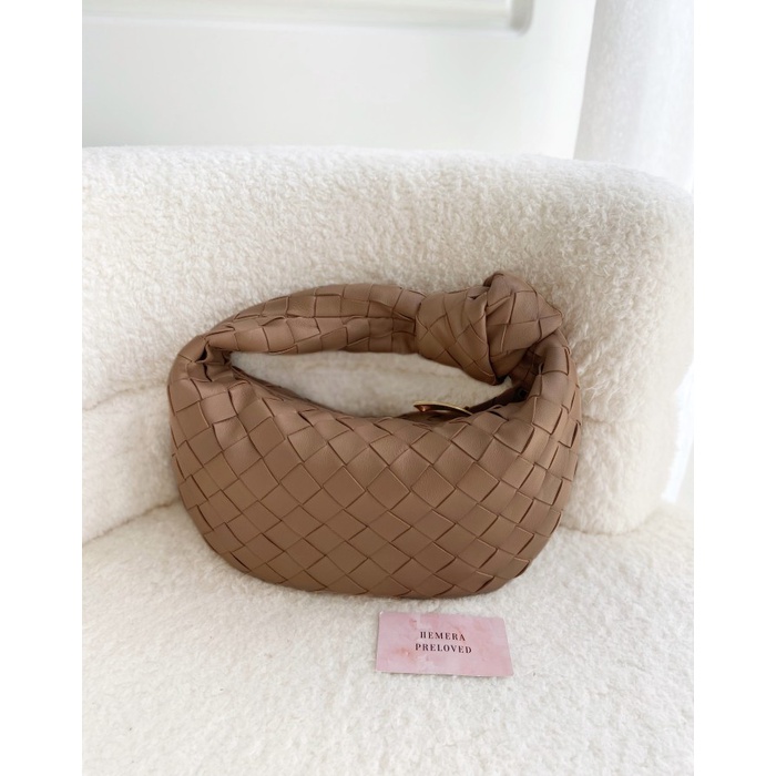 Best Seller Bv Mini Jodie Brown Beige Tan