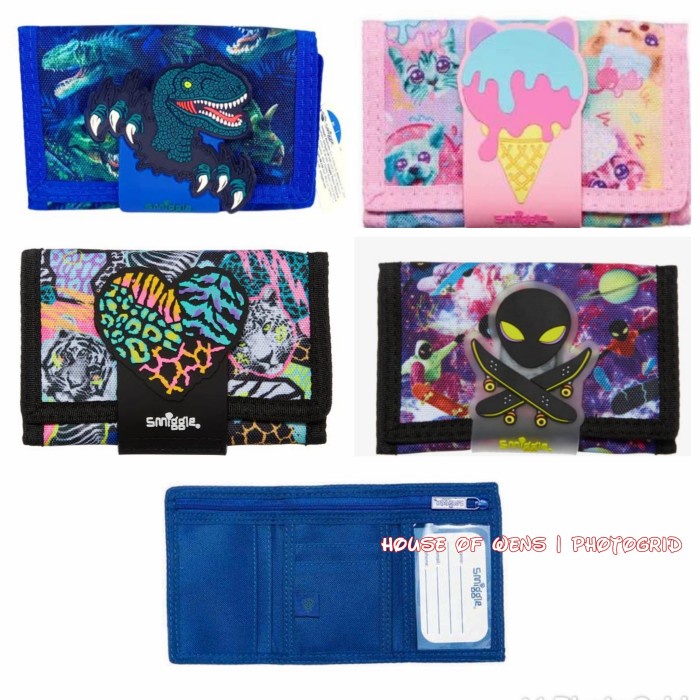 Terlaris Smiggle Galaxy Wallet Original