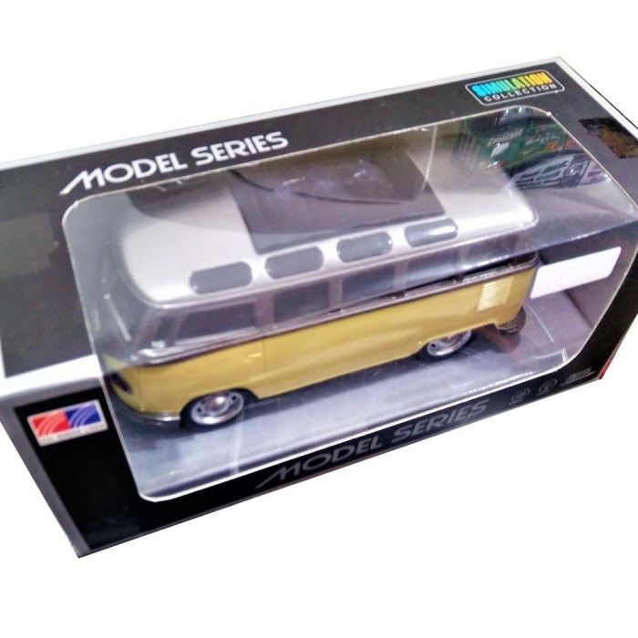 MUST HAVE PROMO DIECAST MOBIL VW KOMBI KLASIK VOLKSWAGEN VOLKSWAGON COMBI VAN TERBARU