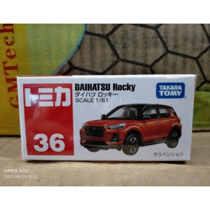 PROMO TOMICA NO 36 DAIHATSU ROCKY DIECAST MOBIL TAKARA TOMY REGULER HARGA TERMURAH