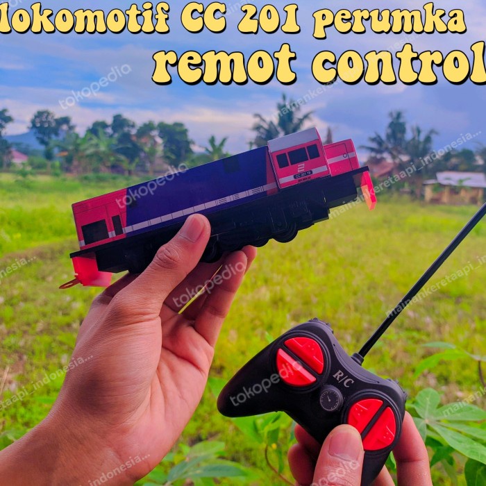 DISKON SPESIAL LOKOMOTIF CC 201 PERUMKA REMOT CONTROL (RC) TERBARU