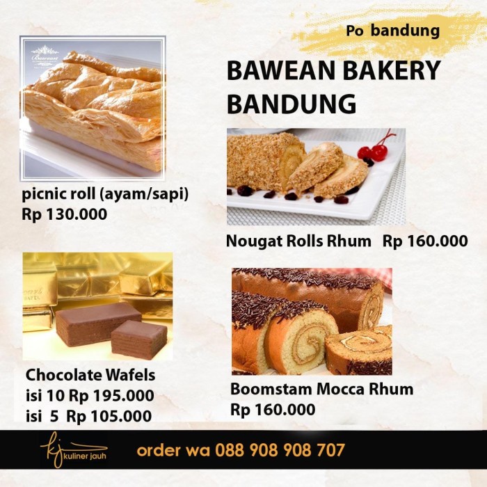 

Best Seller Bawean Bakery Nougat Roll