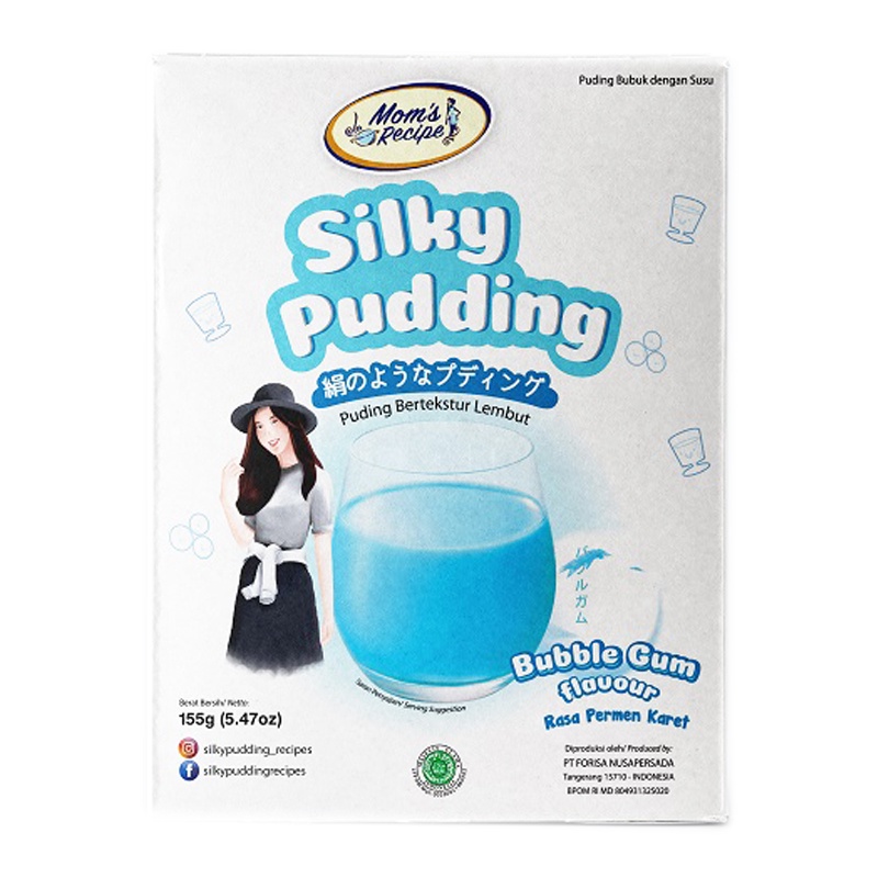 

Mom's Recipe Silky Pudding Bubble Gum 155 g