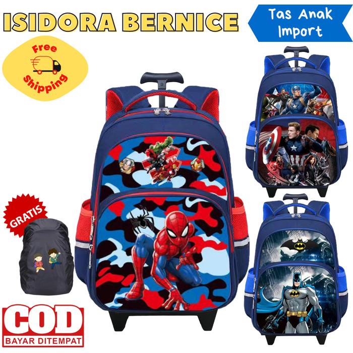 Trolley Tas Anak Tas Koper Anak Laki Laki Sd