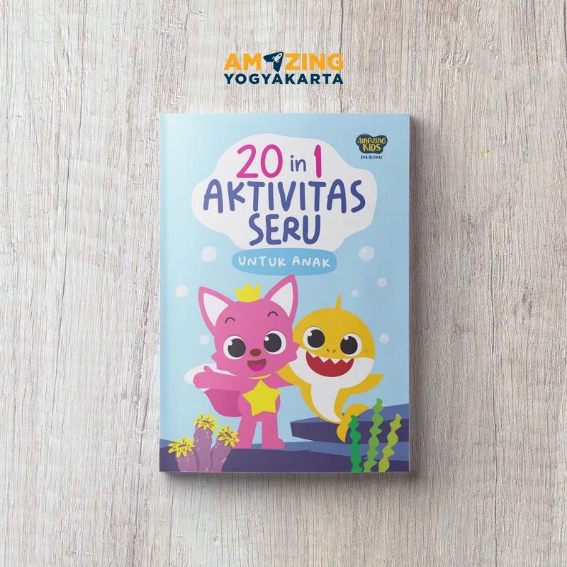 

Buku aktivitas anak- 20in1 aktivitas seru untuk anak