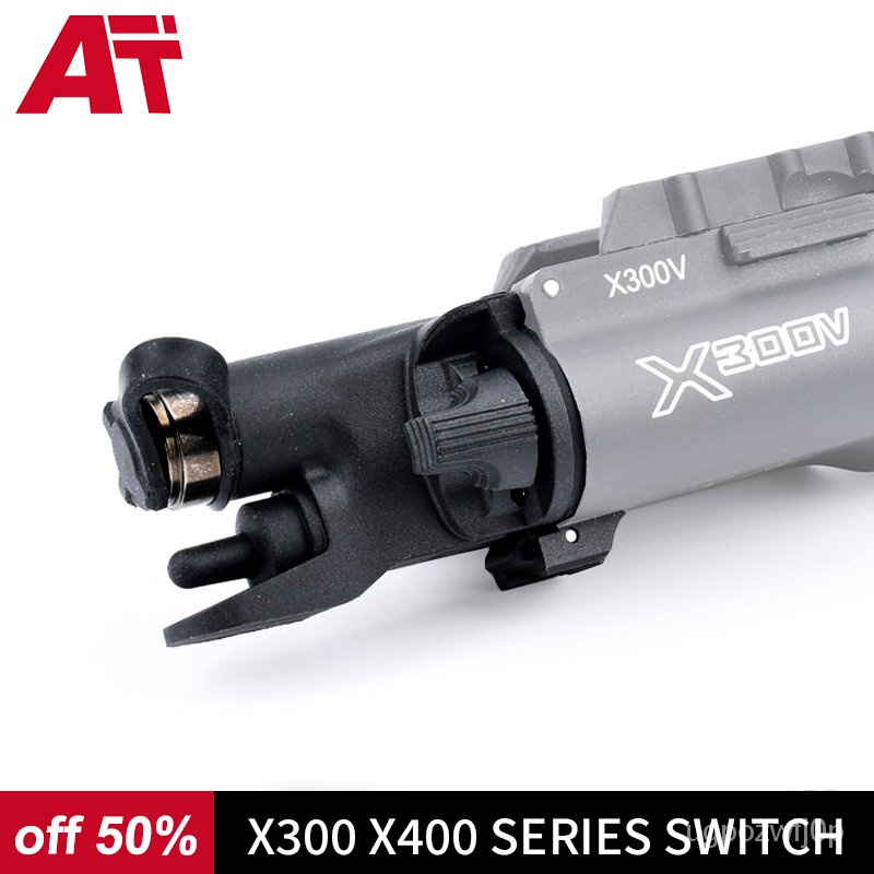 ✅&WADSN Dual Function Pressure Tactical Switch Cap for Surefir X300U X300 Ultra X400 Airsoft Pistol 