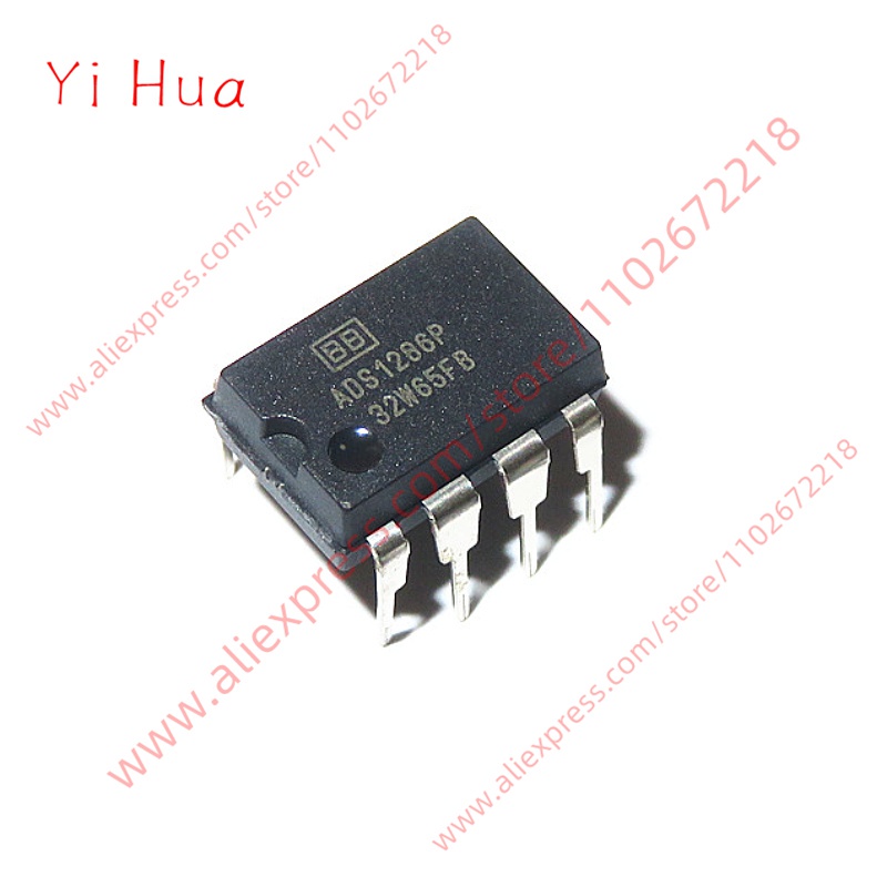 ❤1PCS New Original   ADS1286P 12-bit Sampling Analog-to-Digital Converter DIP8 ADS1286