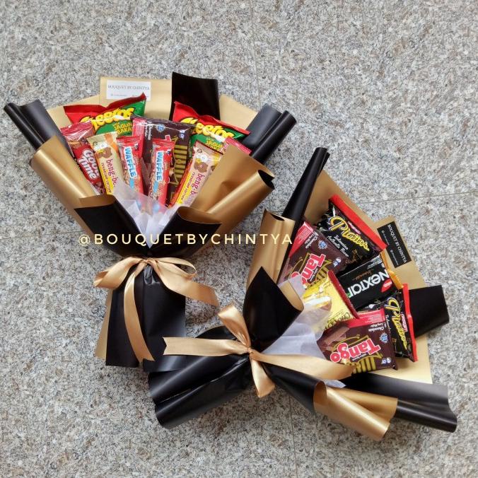 New Buket Snack Wisuda Hadiah Cowok Ulang Tahun Seminar Skripsi