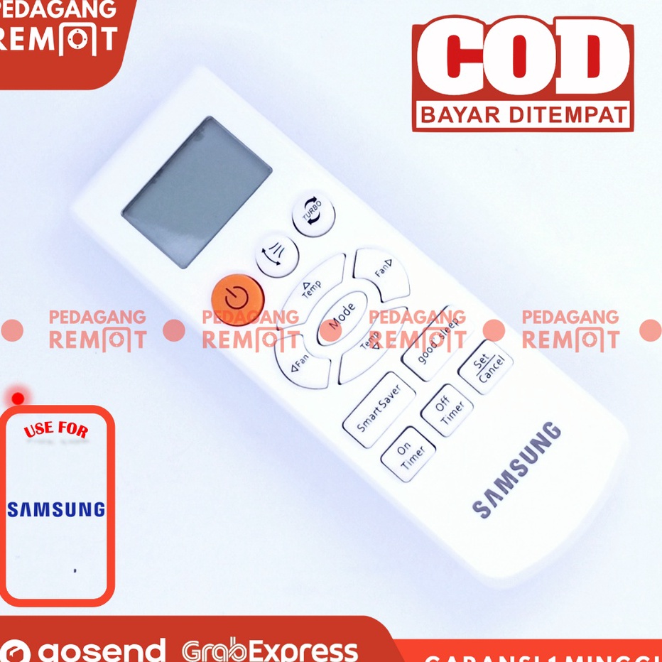 ➽✤★ Remot Remote AC Samsung Split Standard 1/2 PK Model Lama Ready Stock