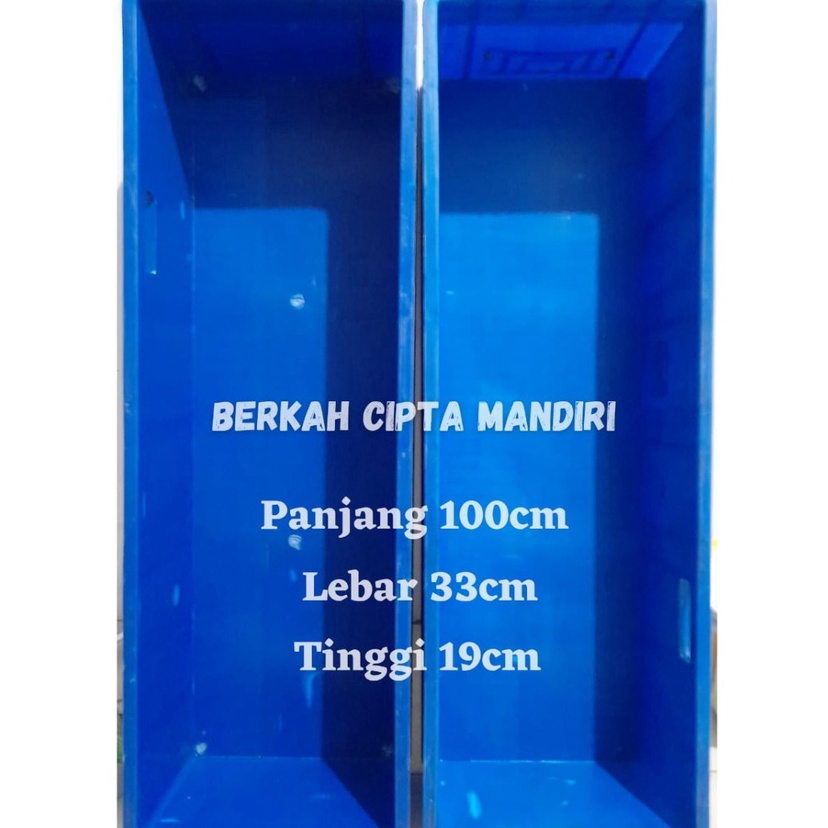 GQMY5441 TERBARU   Box Container Plastik Box Biru Container Plastik Biru Box Rabbit 6688