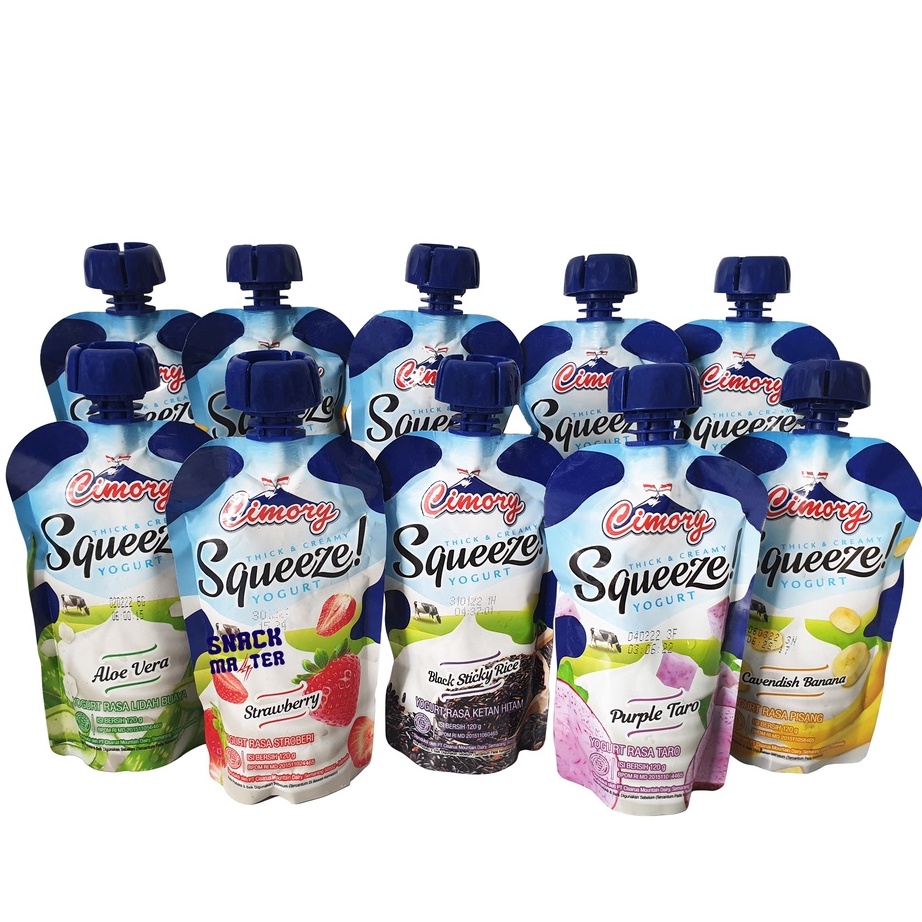

★ X 9125 Cimory Squeeze Yoghurt - Netto 120 gr 【murah】 彡