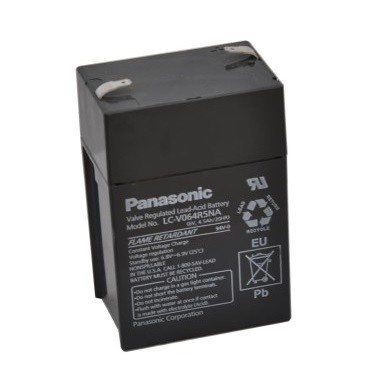 Ready Baterai / Accu / Aki Kering PANASONIC 6V 4.5Ah/20HR LC-V064R5NA