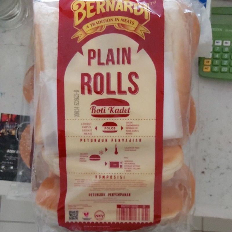 

Bernardi Plain Roll (Roti Hotdog)