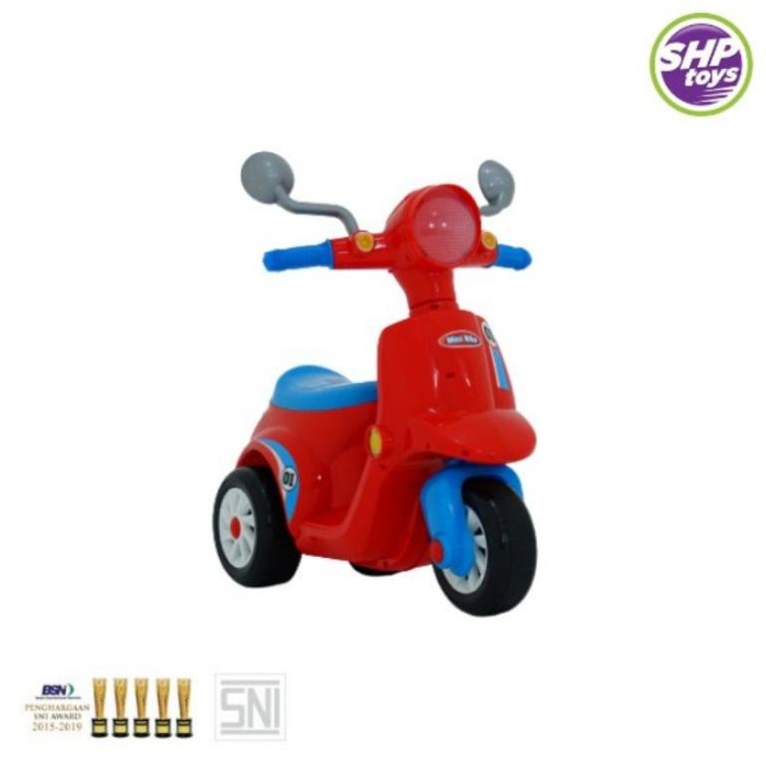 PROMO MAINAN MOTOR-MOTORAN SCOOPY ANAK RIDE ON MINI BIKE SHP-691 TERMURAH