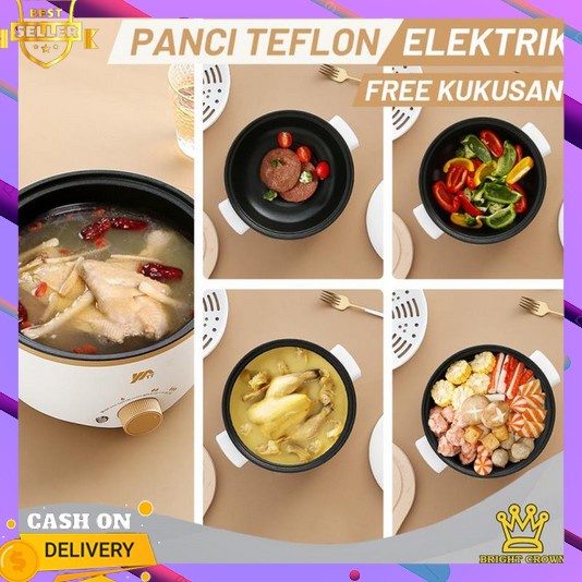 Panci Set Isi 5 Pcs Anti Lengket Promo 3 In 1 Stainless Tebal Murah Panci Kukus Dimsum Jumbo Penci T
