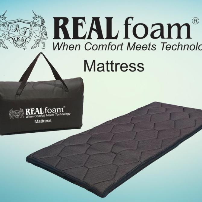 kasur busa lipat kasur lantai 190 x 80 x 6 cm