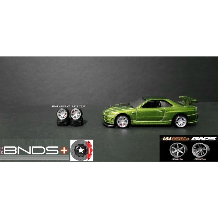 PROMO BAN KARET DIECAST BNDS PRO BONUS DISK BRAKE FULL ALLOY LONG AXLE TERBARU
