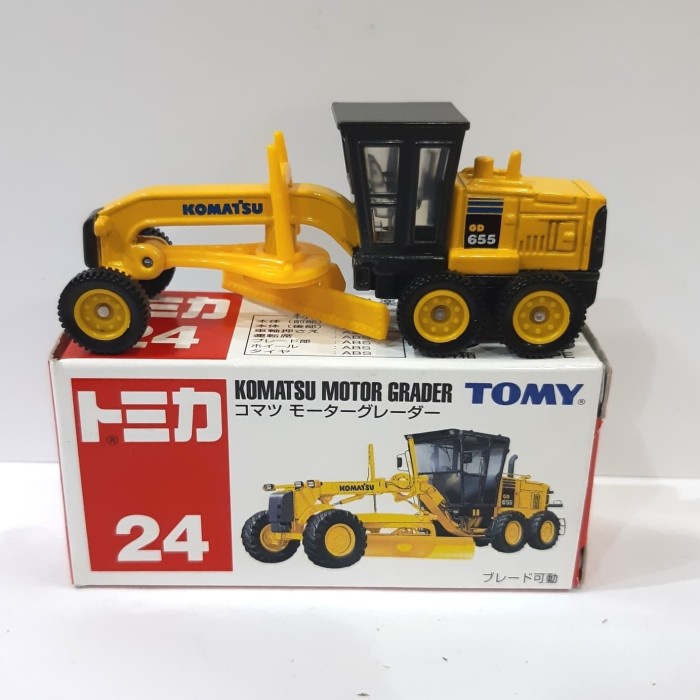 PROMO TOMICA KOMATSU MOTOR GRADER TERLARIS