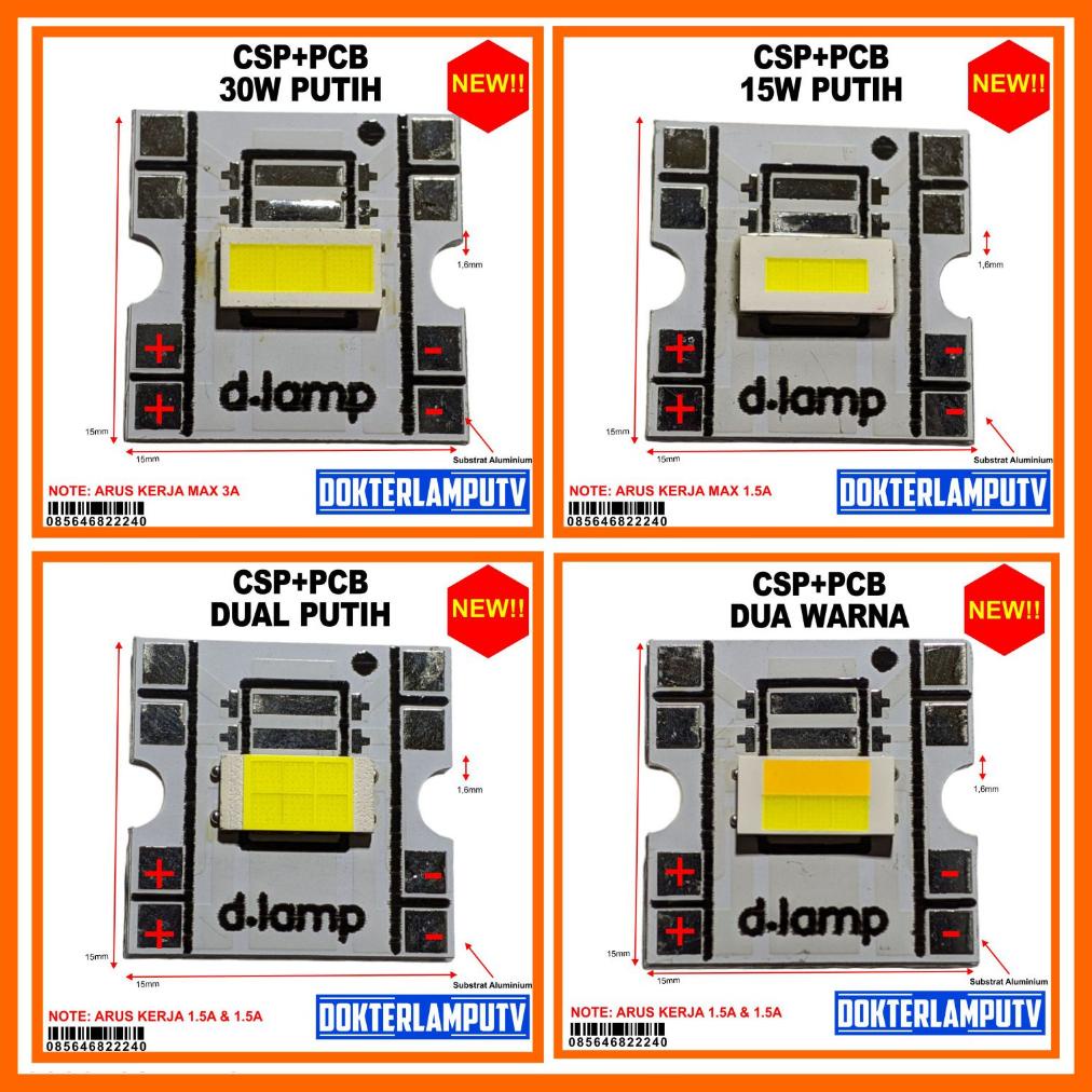 Terbaru Csp + Pcb 15W 30W Putih Diy Proyektor Led 3570 9V Dokterlamputv Update 2023
