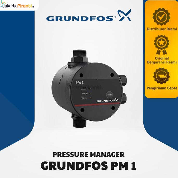 BAYAR DITEMPAT Otomatis Pompa Dorong Grundfos Pressure Manager PM1 / Grundfos PM 1