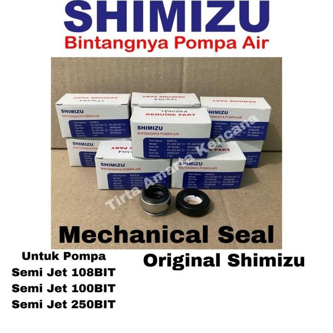 TERLARIS Mechanical Seal Pompa Air Shimizu Semi jet 108 & 100 BIT & 250 BIT