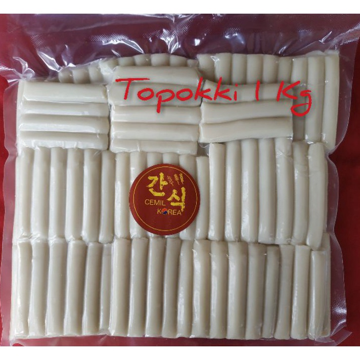 

WFTL6285 TEBUS MURAH TOPOKI/ TOPPOKI/ TtEOKBOKKI/ TOPOKKI/ RICE CAKE 1KG MAKANAN/CEMILAN KOREA