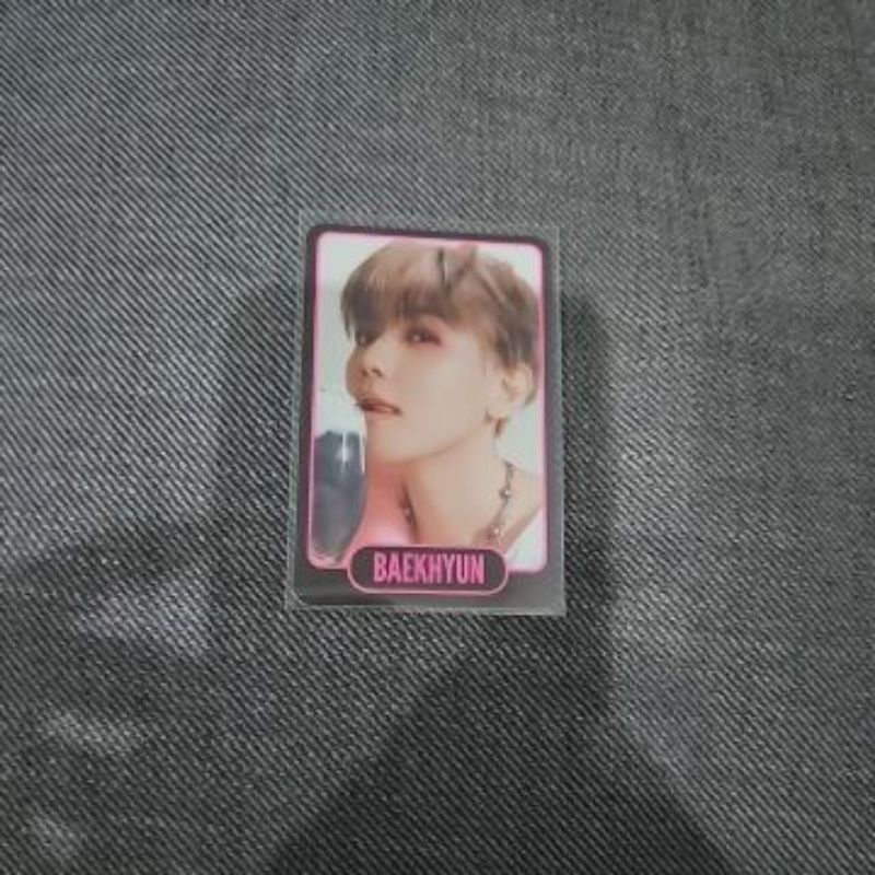 EXO baekhyun bbh exist cream soda pop up treca trading card A photocard pc official