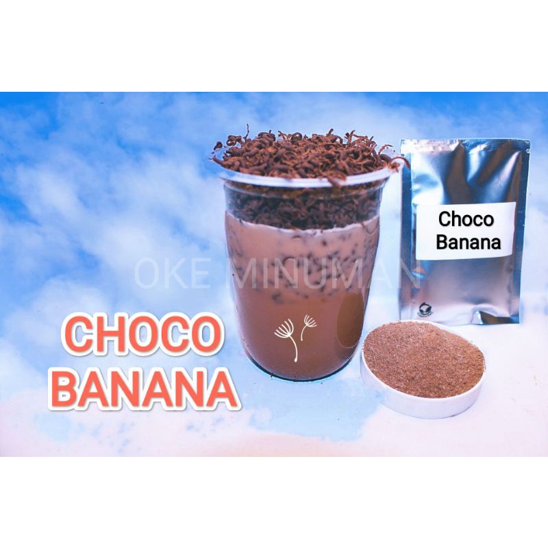

CHOCO BANANA-Serbuk Minuman 50gram Siap Seduh Rasa Choco Banana