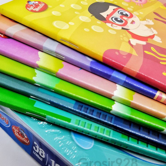 

GYDZ5767 STAR Buku Tulis merk Sidu / Sinar Dunia 38 lembar (isi 10)