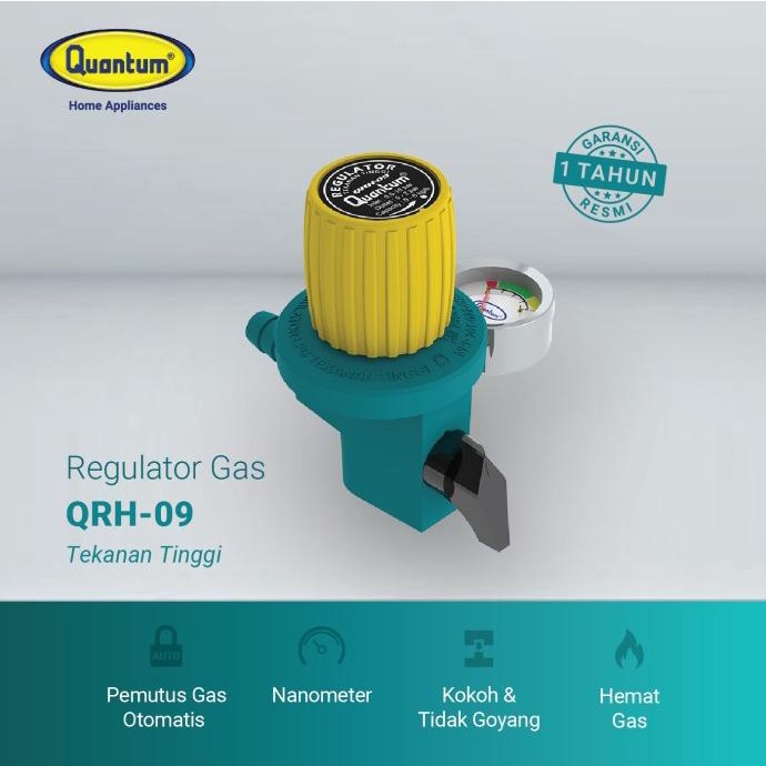 Big Sale Regulator Gas Tekanan Tinggi Dengan Nanometer - Qrh 09 Terbaik