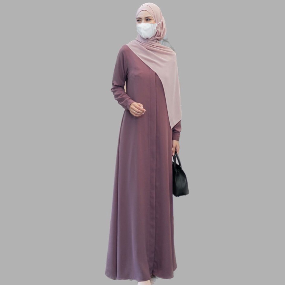 ↓➺✹ Elmiza - Kinan Dress - Dress Muslim Ready Stock