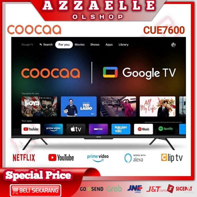 COOCAA 43 INCH SMART ANDROID DIGITAL TV 43CUE7600 BRALOVI_