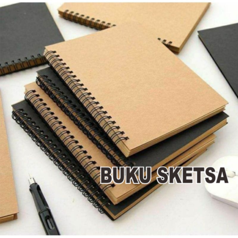 

LNI SKETCHBOOK A5 POLOS CRAFT VINTAGE BUKU SKETSA SEKTCH BOOK MURAH SKETCHBOOK BROWN VINTAGE MURAH