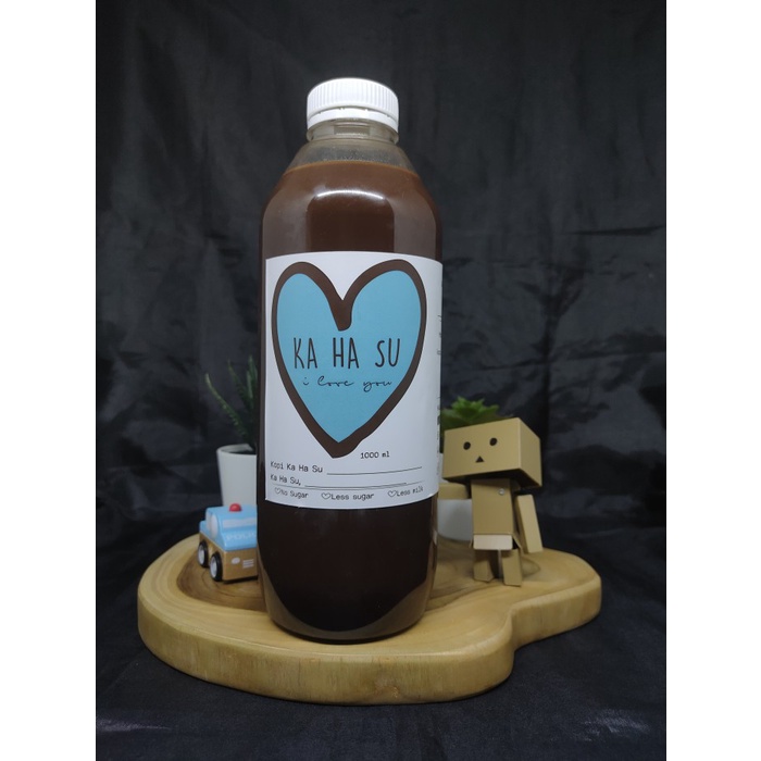 

Ka Ha Su Big Rich Choco Drink 1 Liter Ltr Lt 1000Ml Numan Cokelat