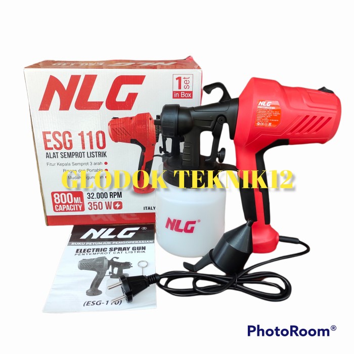SPREY GUN ELECTRIC NLG ESG 110 / ALAT SEMPROT CAT ESG 110 NLG / SPREY