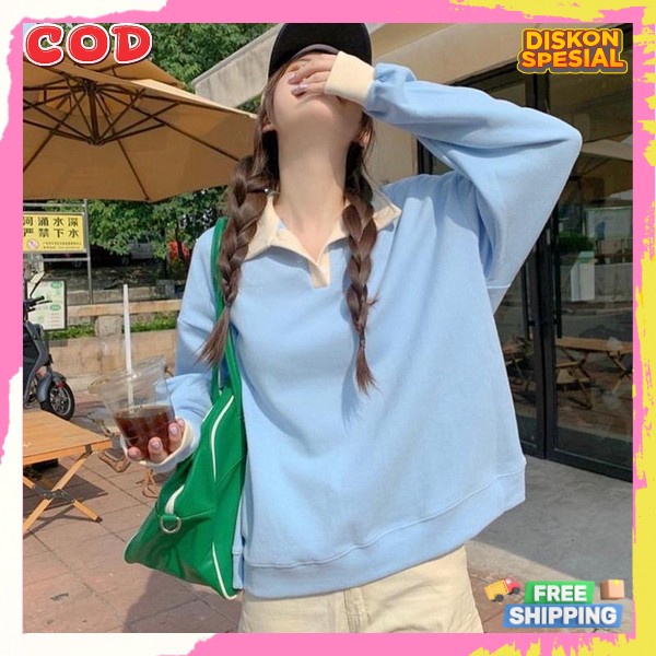 Switer Premium M L Xl Xxl Sweater Wanita Kekinian Baju Suiter Cewe Termurah Hoodie Wnita Dewasa Swet