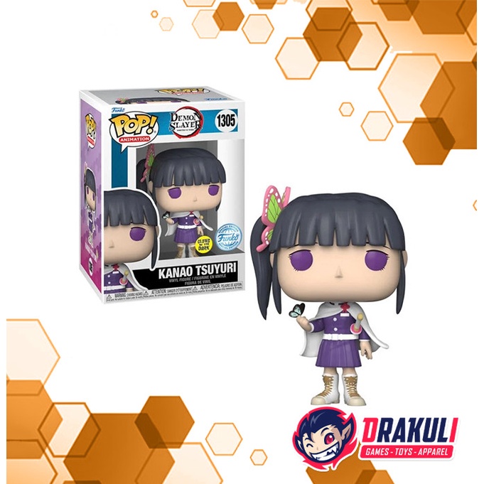 MUST HAVE TOYS FUNKO POP FUNKO DEMON SLAYER KANAO GLOWS IN THE DARK - STANDARD TERBARU