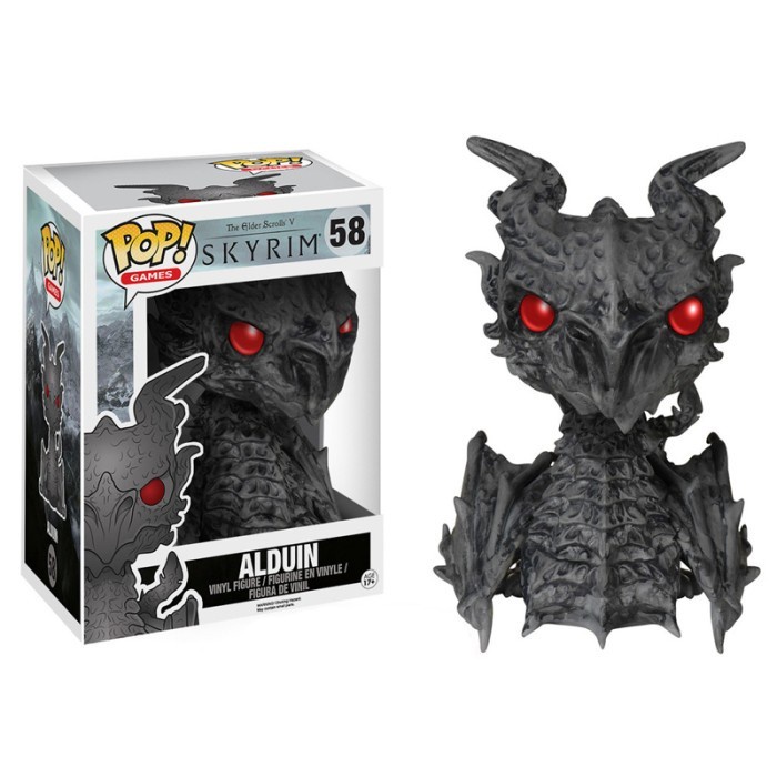 FLASH SALE FUNKO THE ELDER SCROLLS V SKYRIM - ALDUIN - POP VINYL - 5267 TERLARIS