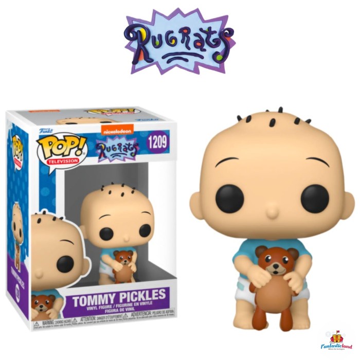 HOT SALE ORIGINAL FUNKO POP TELEVISION RUGRATS - TOMMY PICKLES #1209 TERBARU