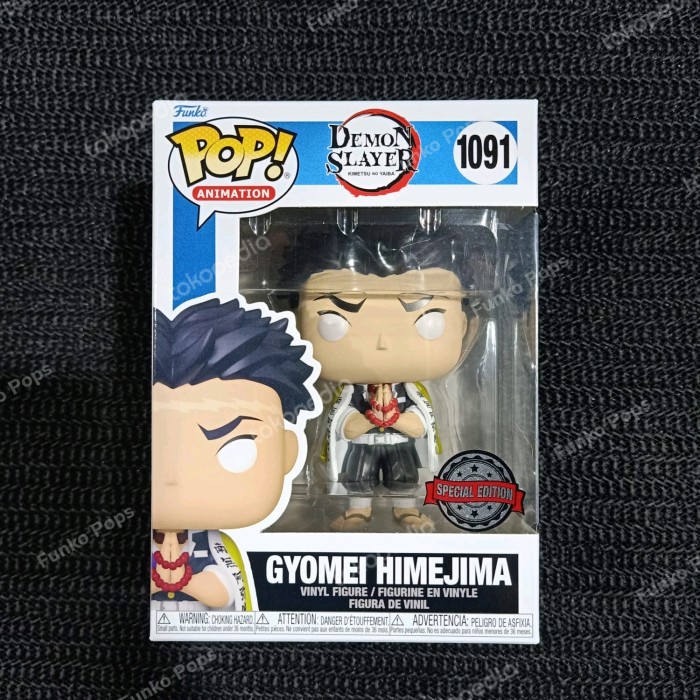 MUST HAVE FUNKO POP DEMON SLAYER : GYOMEI HIMEJIMA (SPECIAL EDITION STICKER) TERLARIS