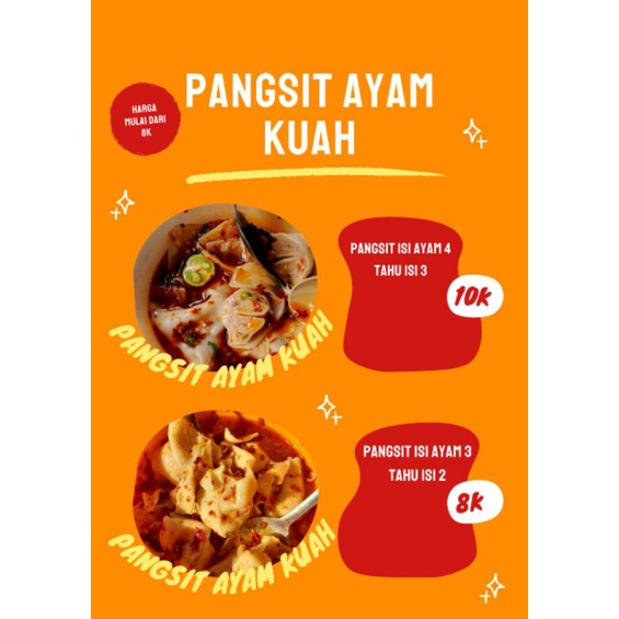 

pangsit ayam kuah