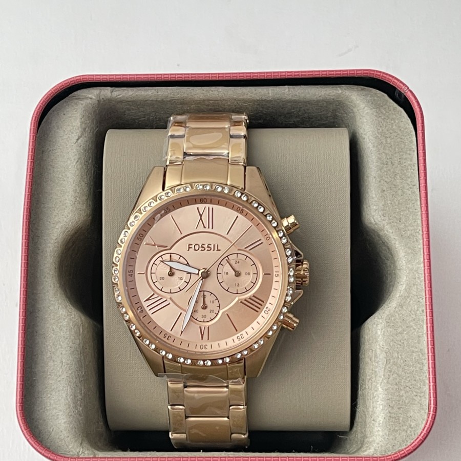 Jam Tangan BQ3377 Modern Courier Chronograph Rose Gold-Tone